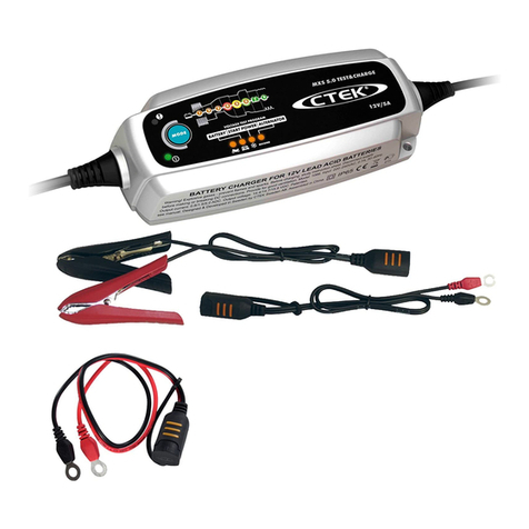 CTEK MXS 5.0 CHECK User manual