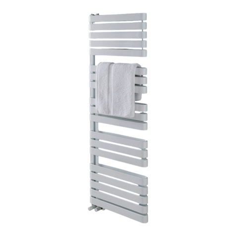 THE RADIATOR COMPANY Echo Fitting instructions