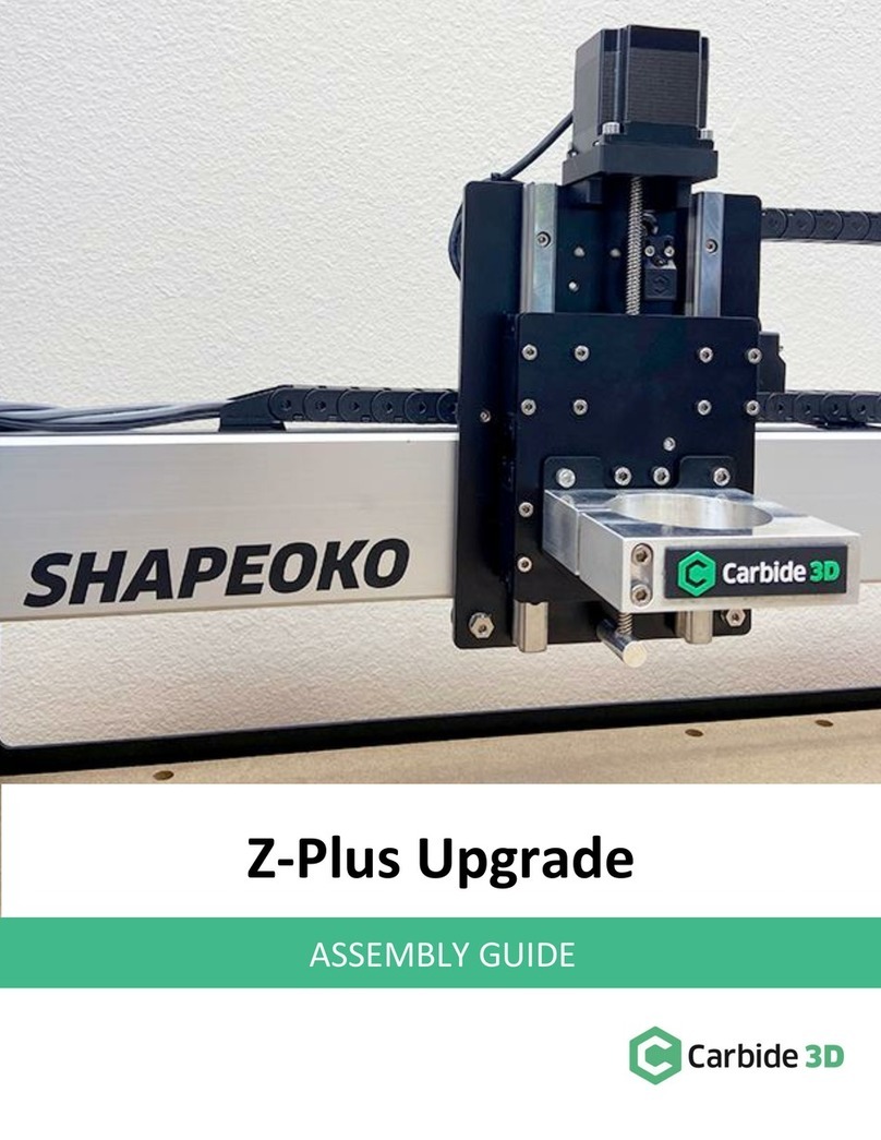 Carbide 3D Shapeoko Z-Plus Assembly guide