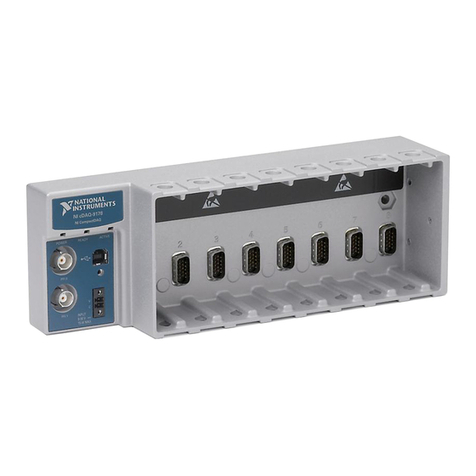 National Instruments cDAQ-9174 User manual National Instruments cDAQ-9174 User manual