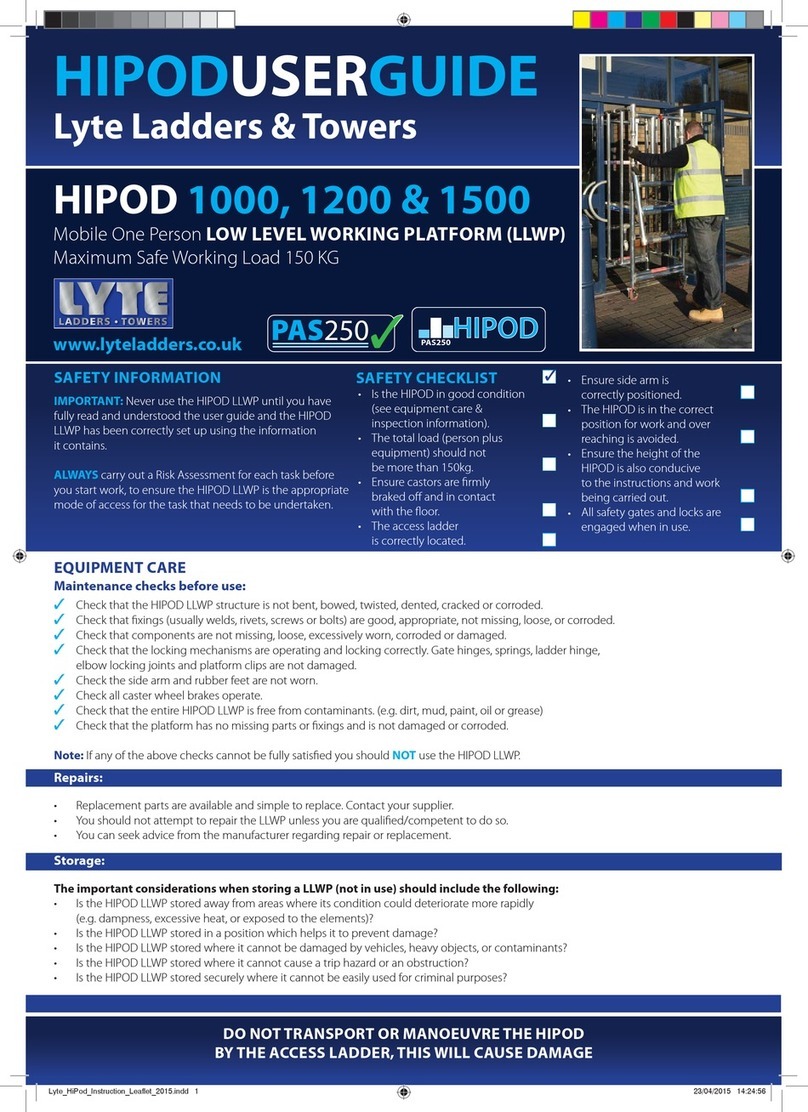 Lyte HIPOD 1000 user guide