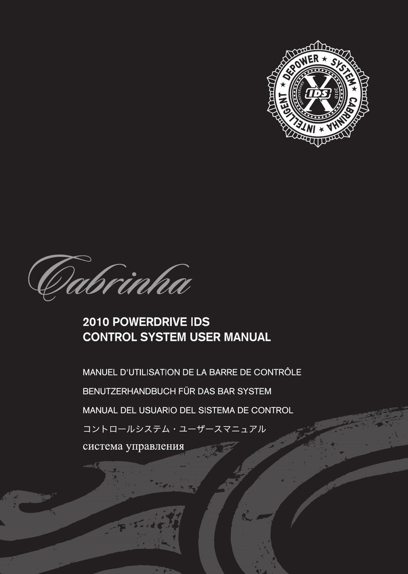 Cabrinha 2010 Powerdrive IDS User manual