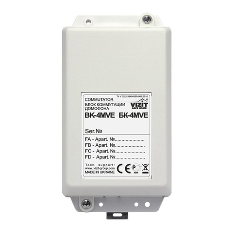 ViziT BK-4MVE Operating	 instruction