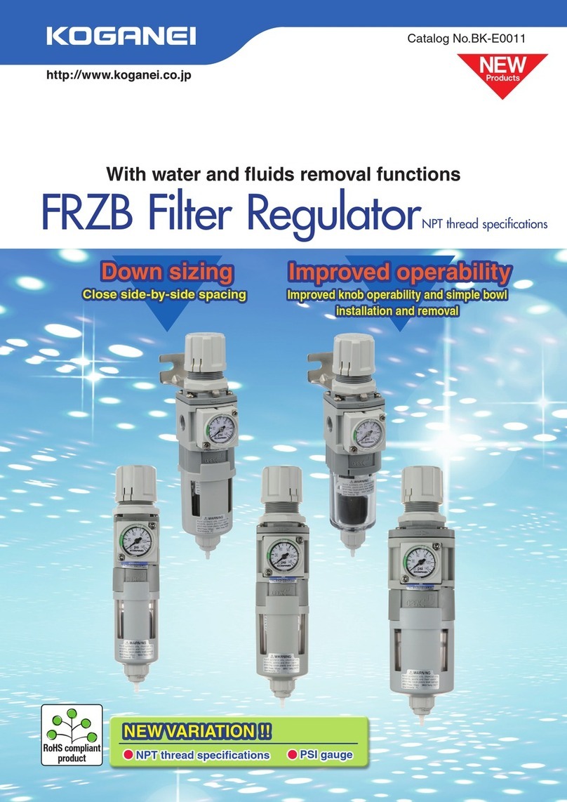Koganei FRZB Series User manual