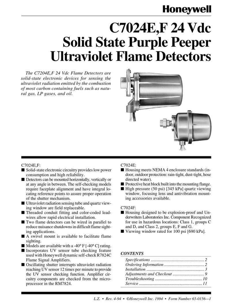 Honeywell C7024E user manual