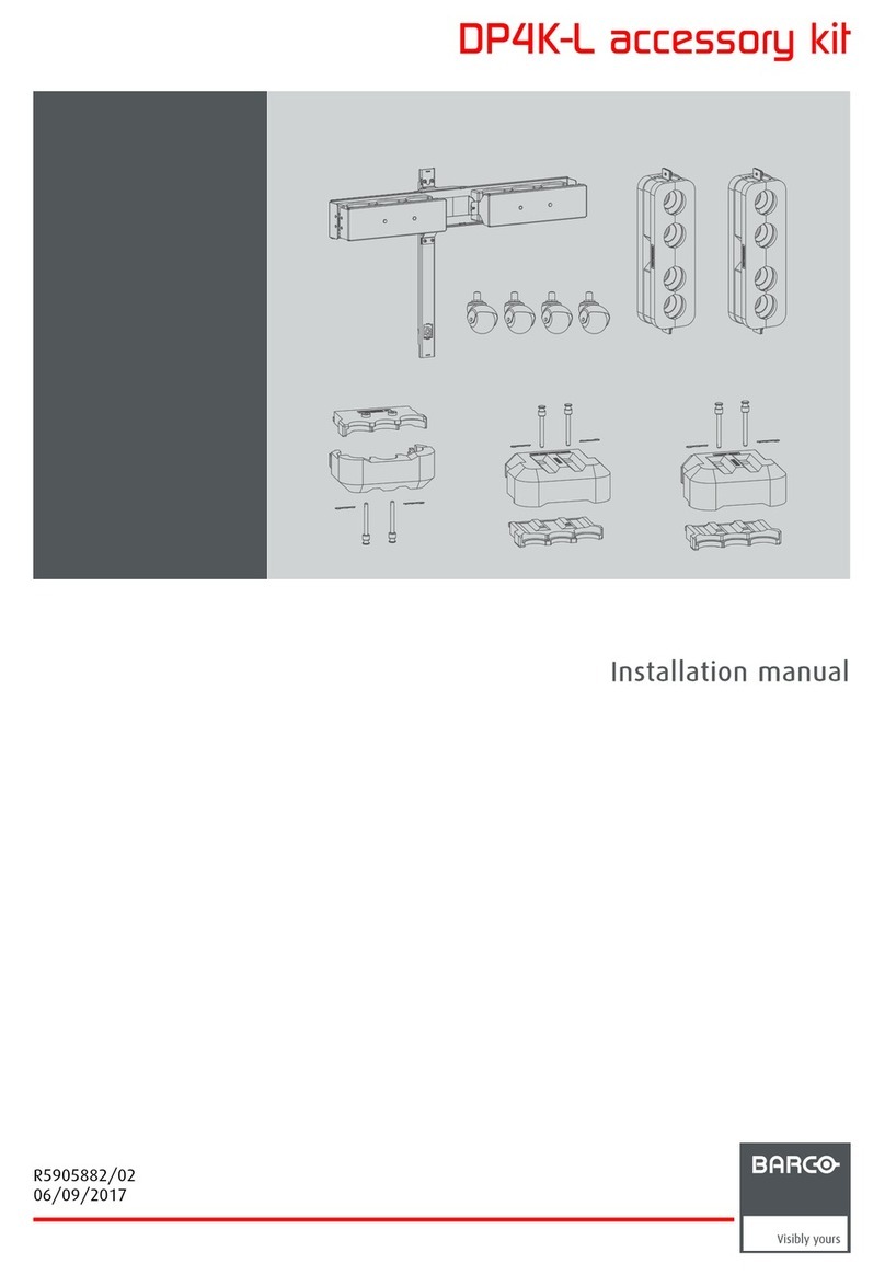 Barco DP4K-L Series User manual