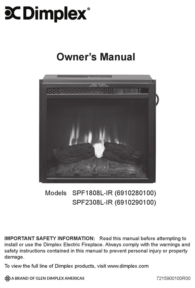 Dimplex SPF1808L-IR User manual