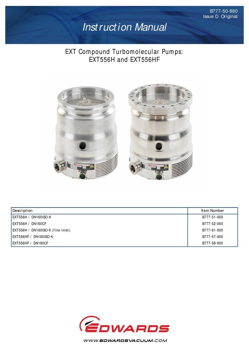 Edwards EXT Series User manual