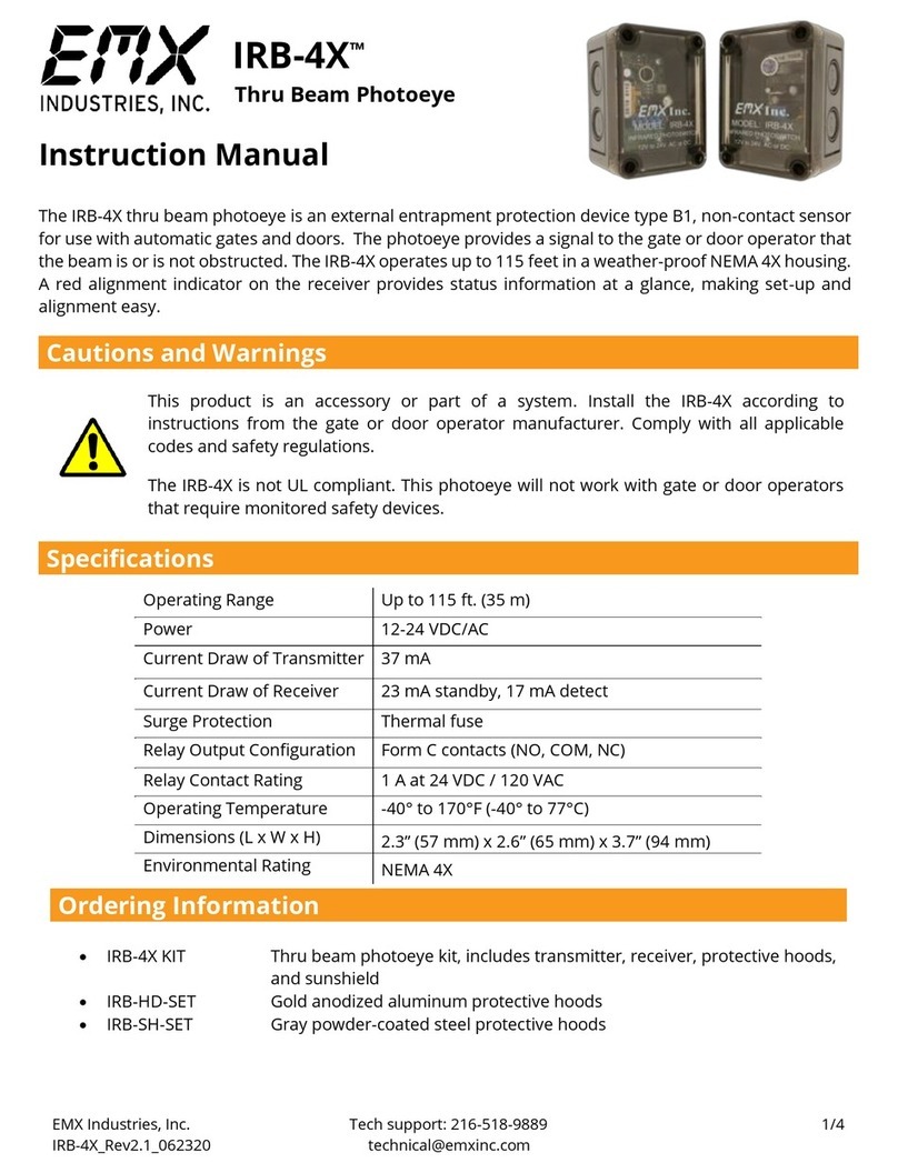 EMX IRB-4X instruction manual