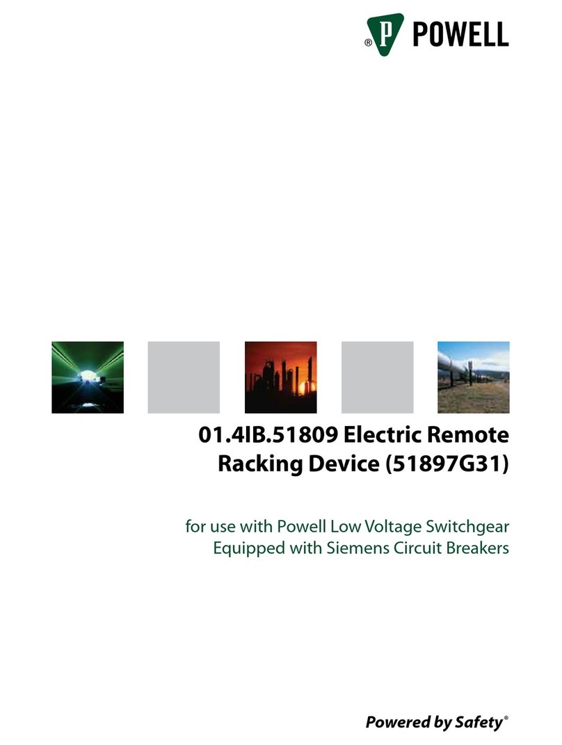 Powell 51897G31-800 user manual