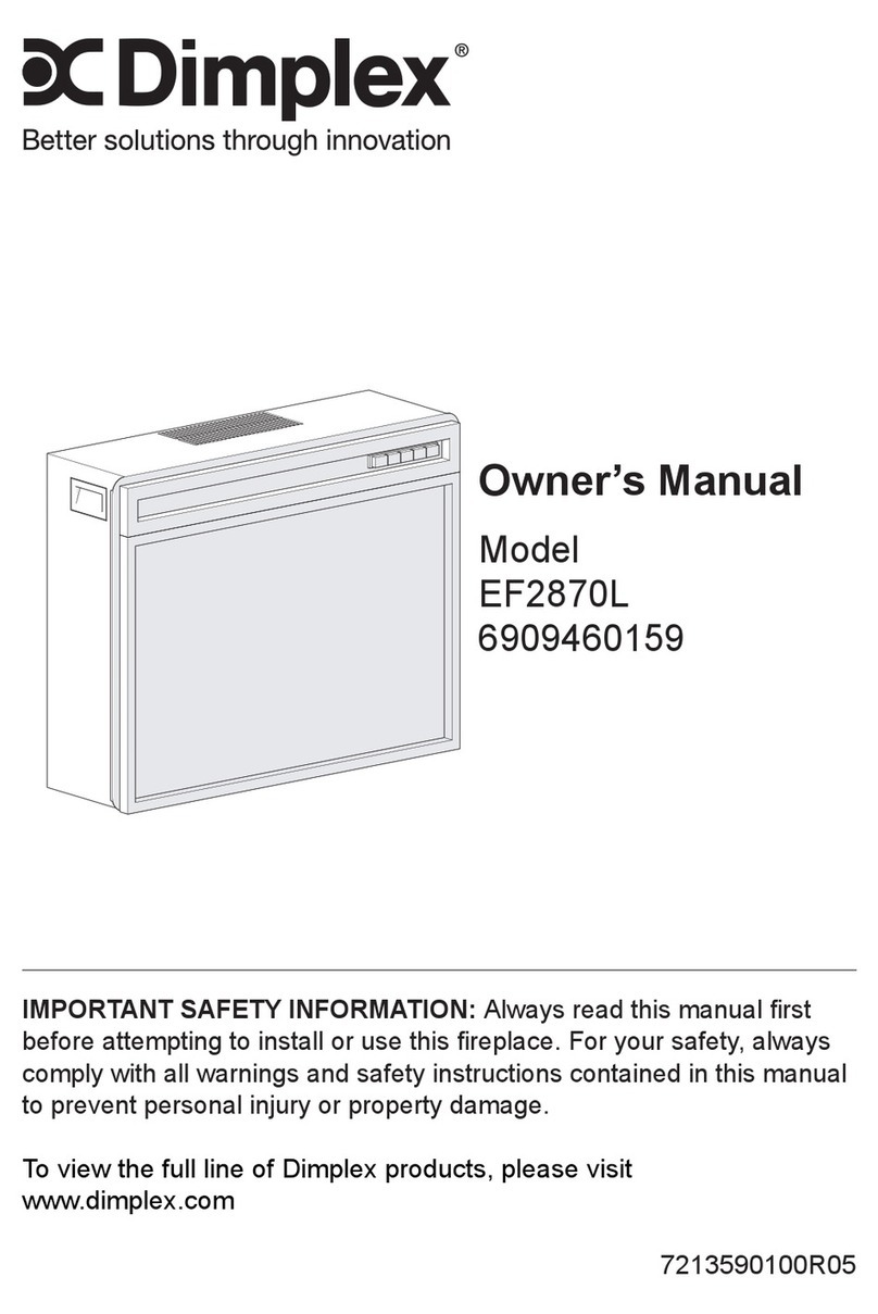 Dimplex EF2870L User manual