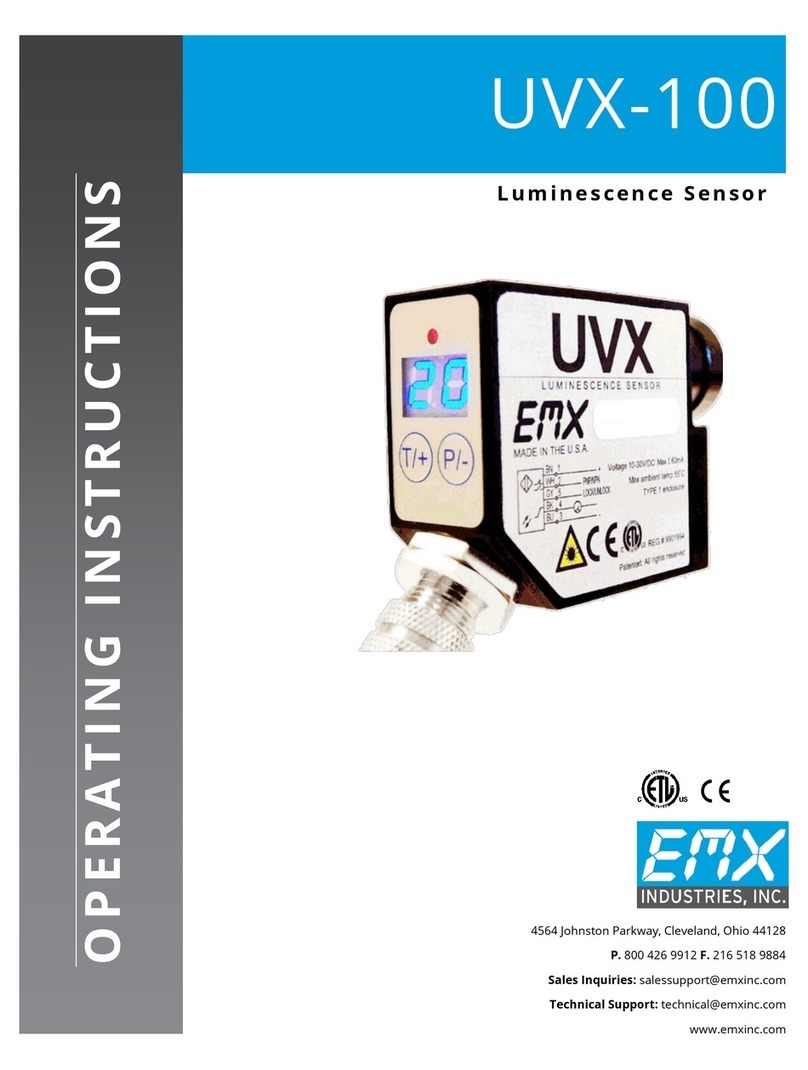 EMX Industries UVX-100 operating instructions EMX Industries UVX-100 operating instructions