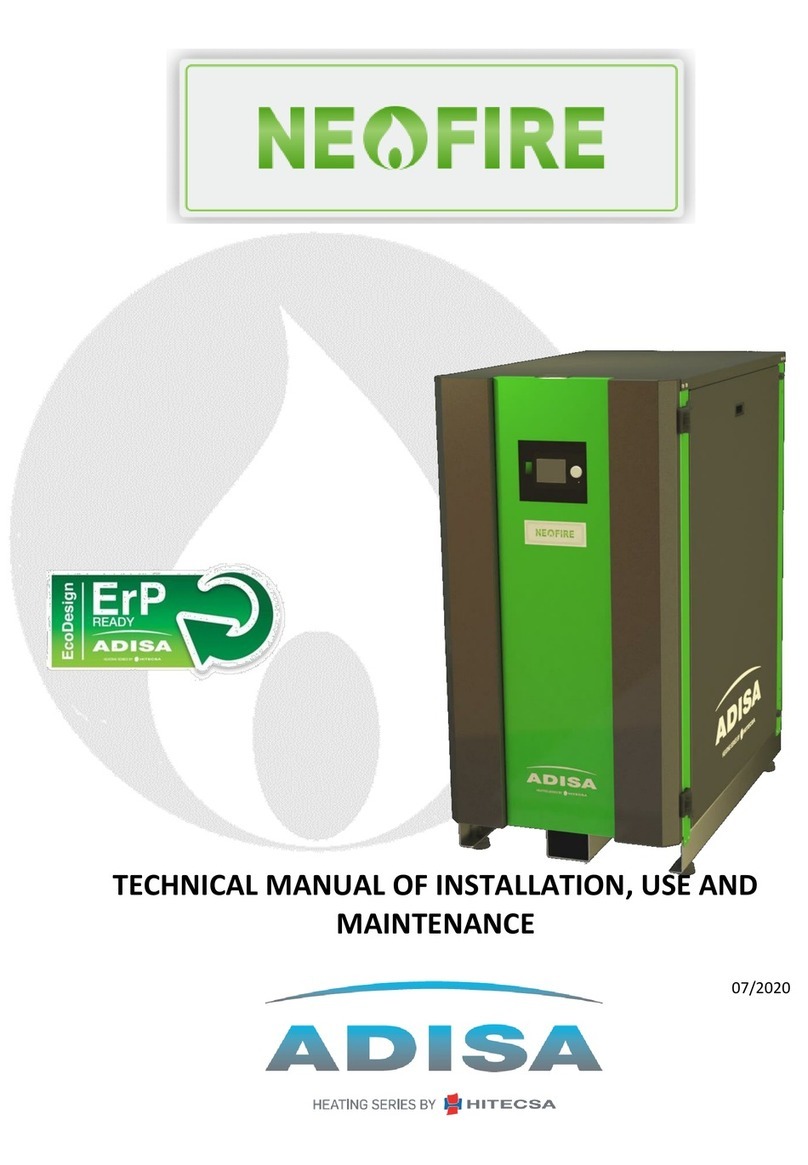 Adisa NEO FIRE Series Technical manual of installation, use and maintenance