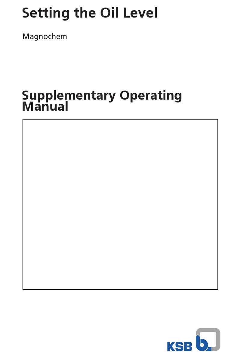 KSB Magnochem Series Supplementary Operating Manual KSB Magnochem Series Supplementary Operating Manual