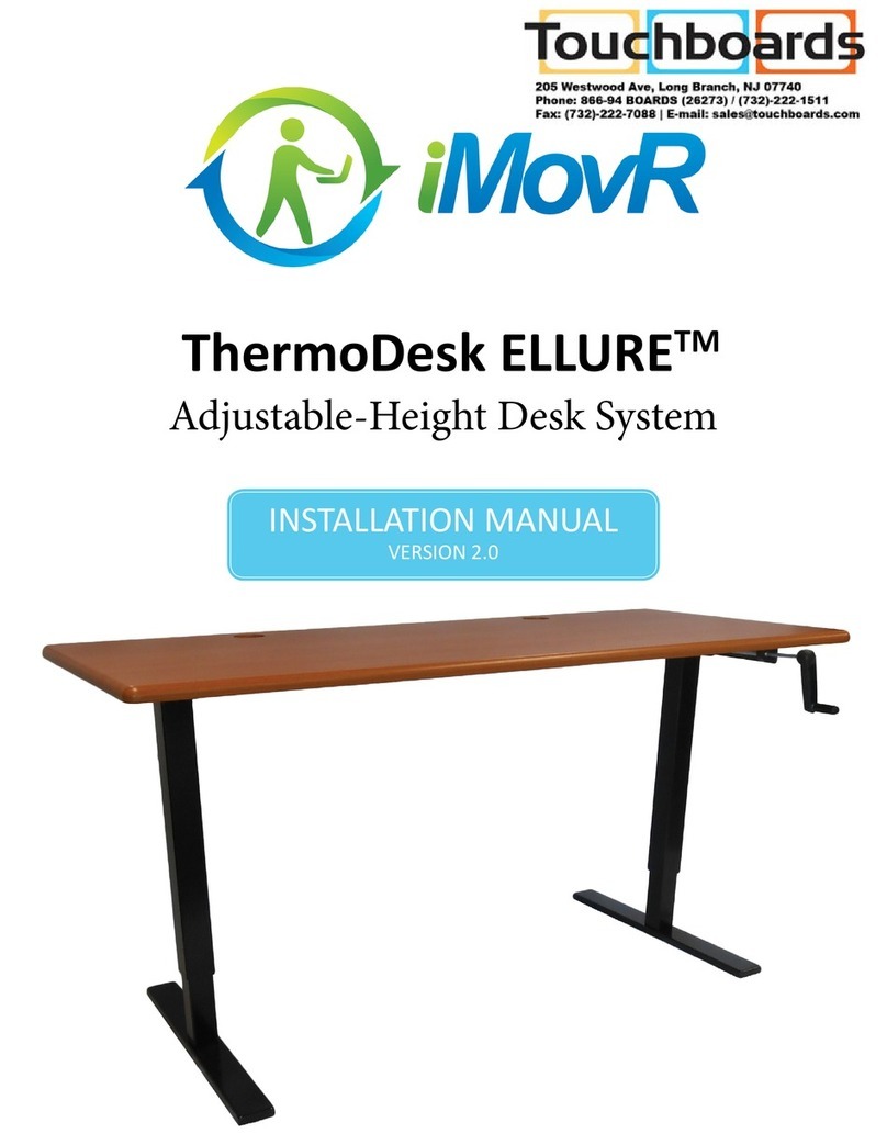 imovr ThermoDesk ELLURE Base installation manual