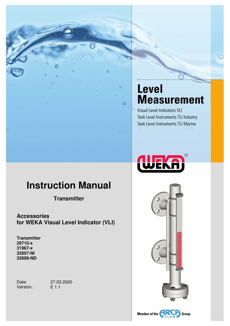 ARCA WEKA 29710 Series instruction manual