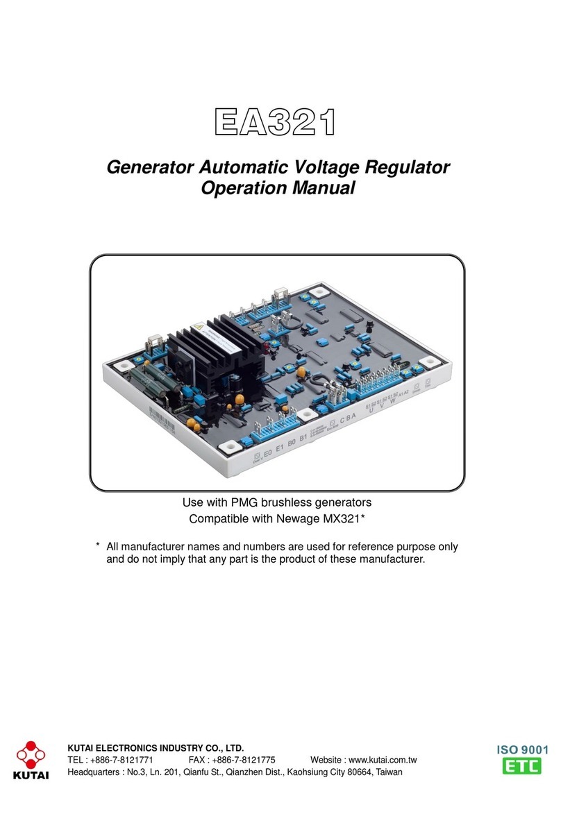 Kutai electronics EA321 User manual