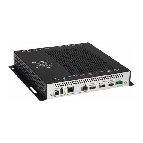 Crestron DM-NVX-352 User manual