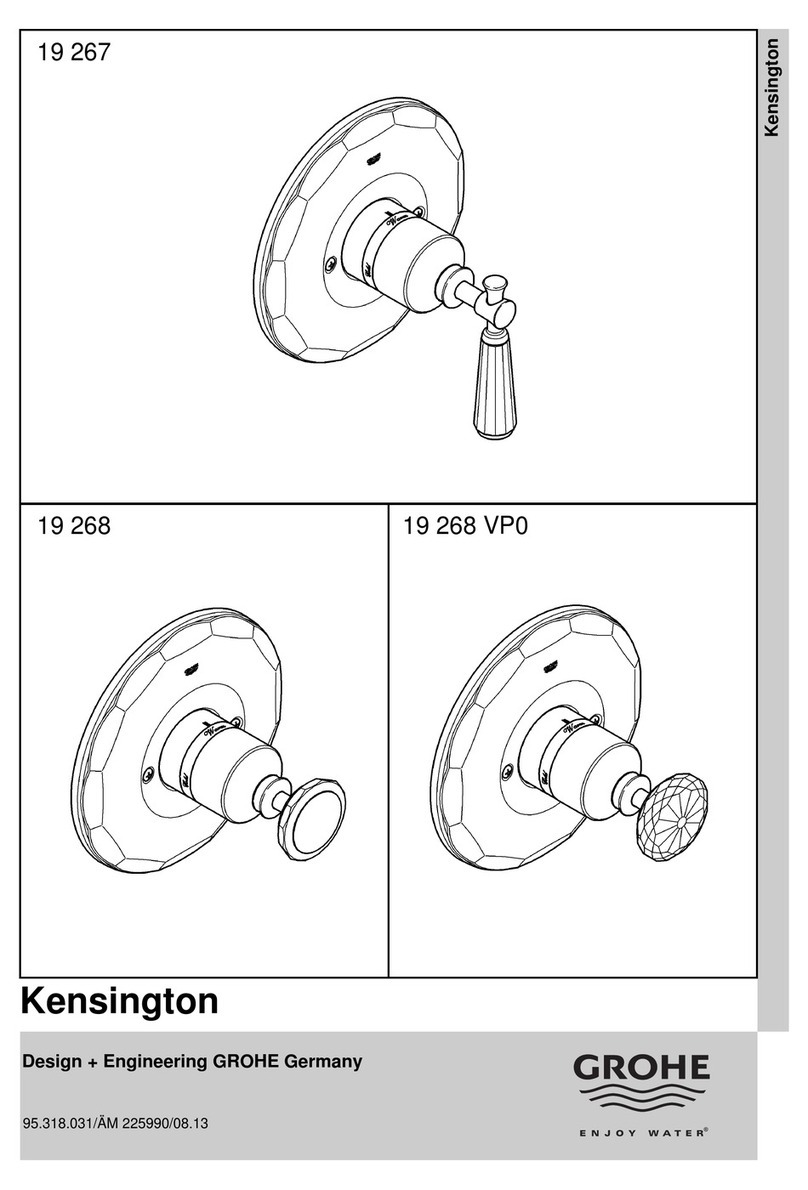 Grohe Kensington 19 267 User manual
