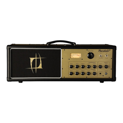 Randall Nuno Bettencourt Signature Series User manual