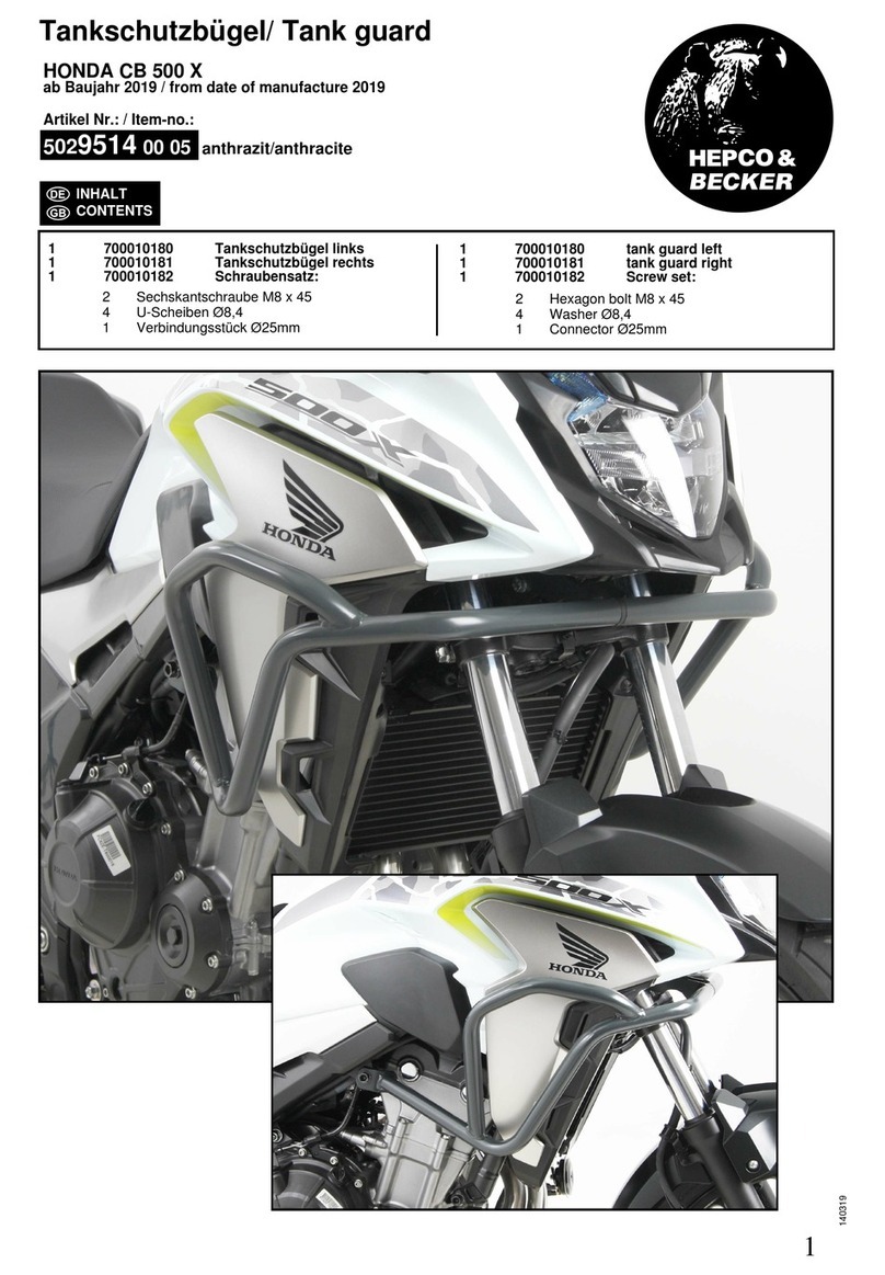 hepco & becker 5029514 00 05 User manual