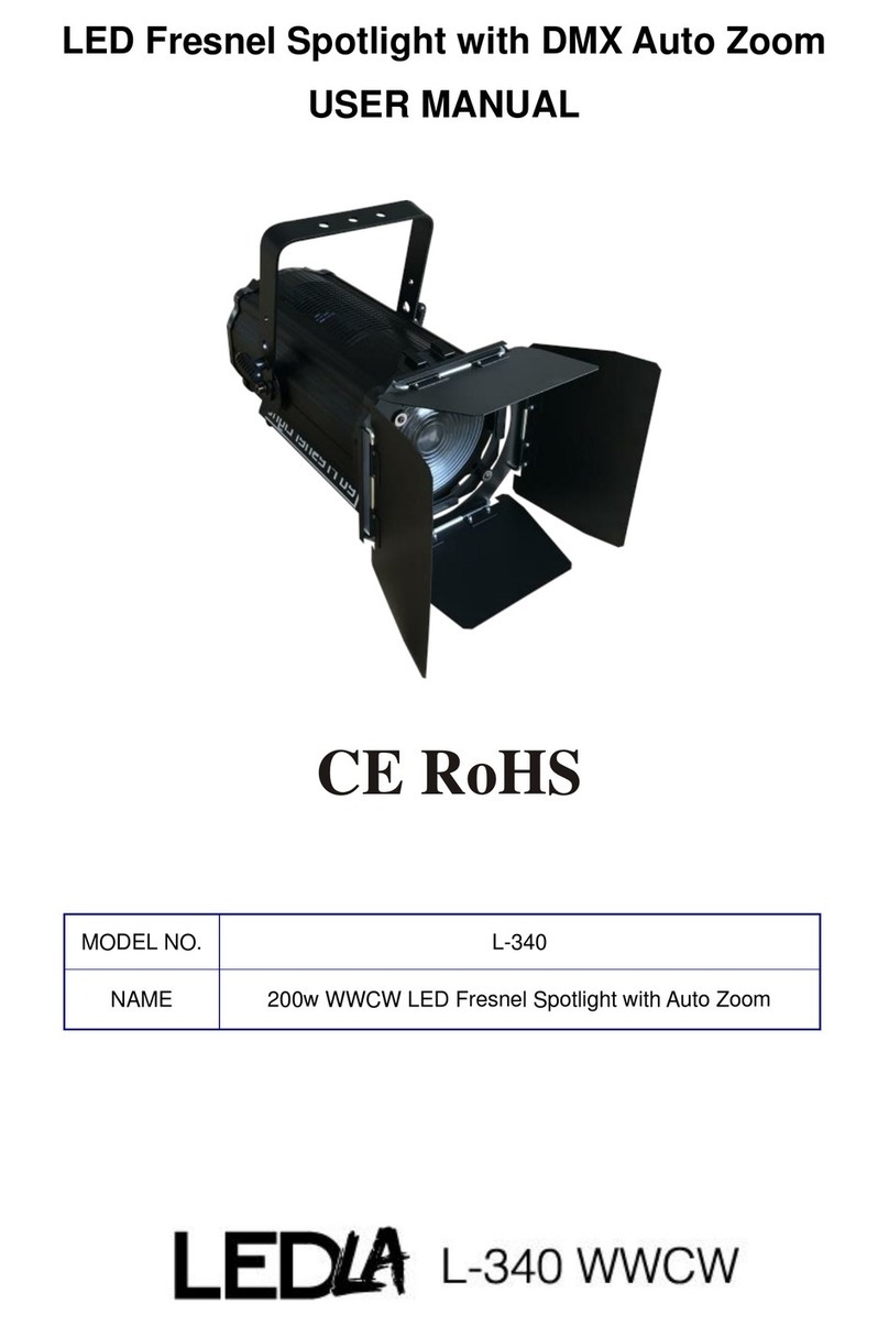Ledla L-340 user manual
