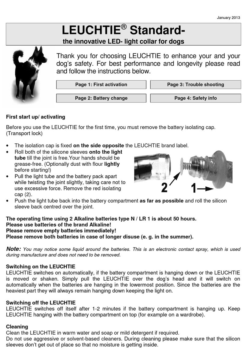 Leuchtie Standard quick start guide