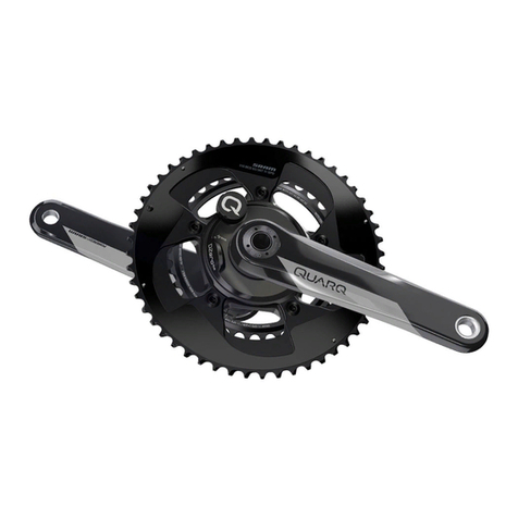 SRAM Quarq DZero Operating and installation instructions