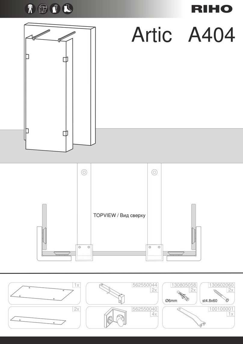 RIHO Artic A404 User manual