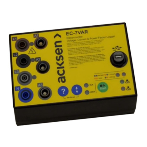 Acksen EC-7VAR-RS User instructions