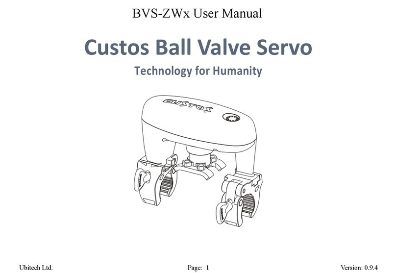 UbiTech Custos BVS-ZW Series user manual