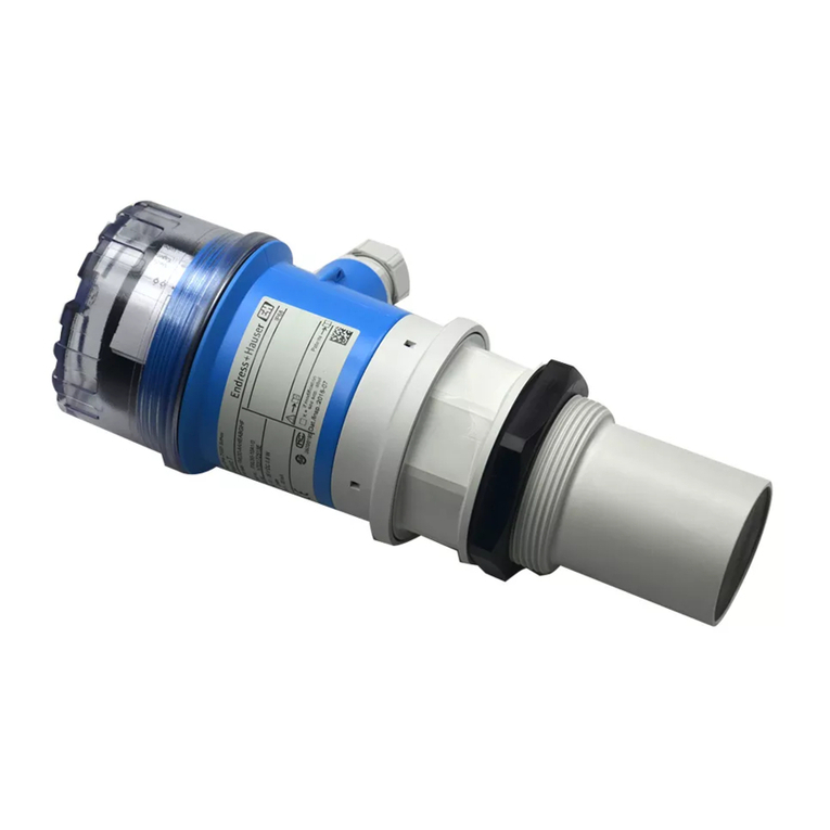 Endress+Hauser Prosonic T FMU30 technical information