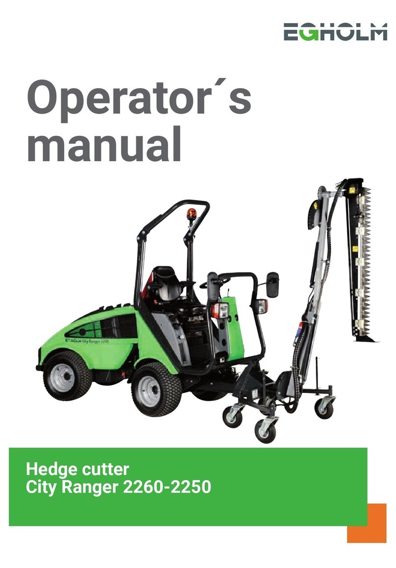Egholm City Ranger 2260 Operator's manual