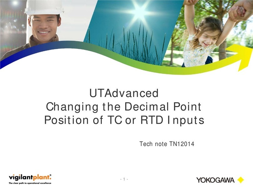 YOKOGAWA UTAdvanced Tech note