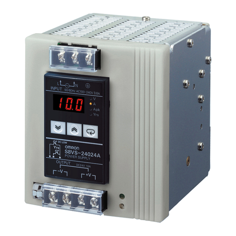 Omron S8VS Series User manual