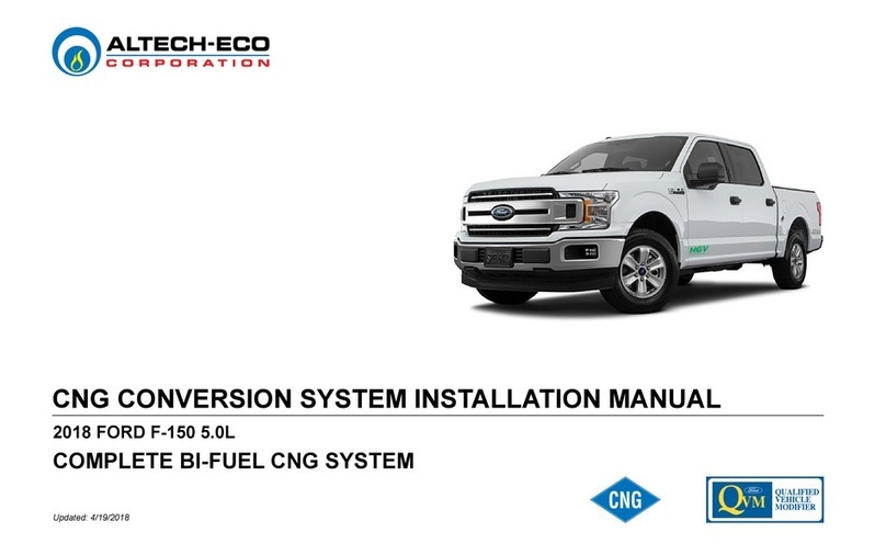 Altech-Eco CNG User manual