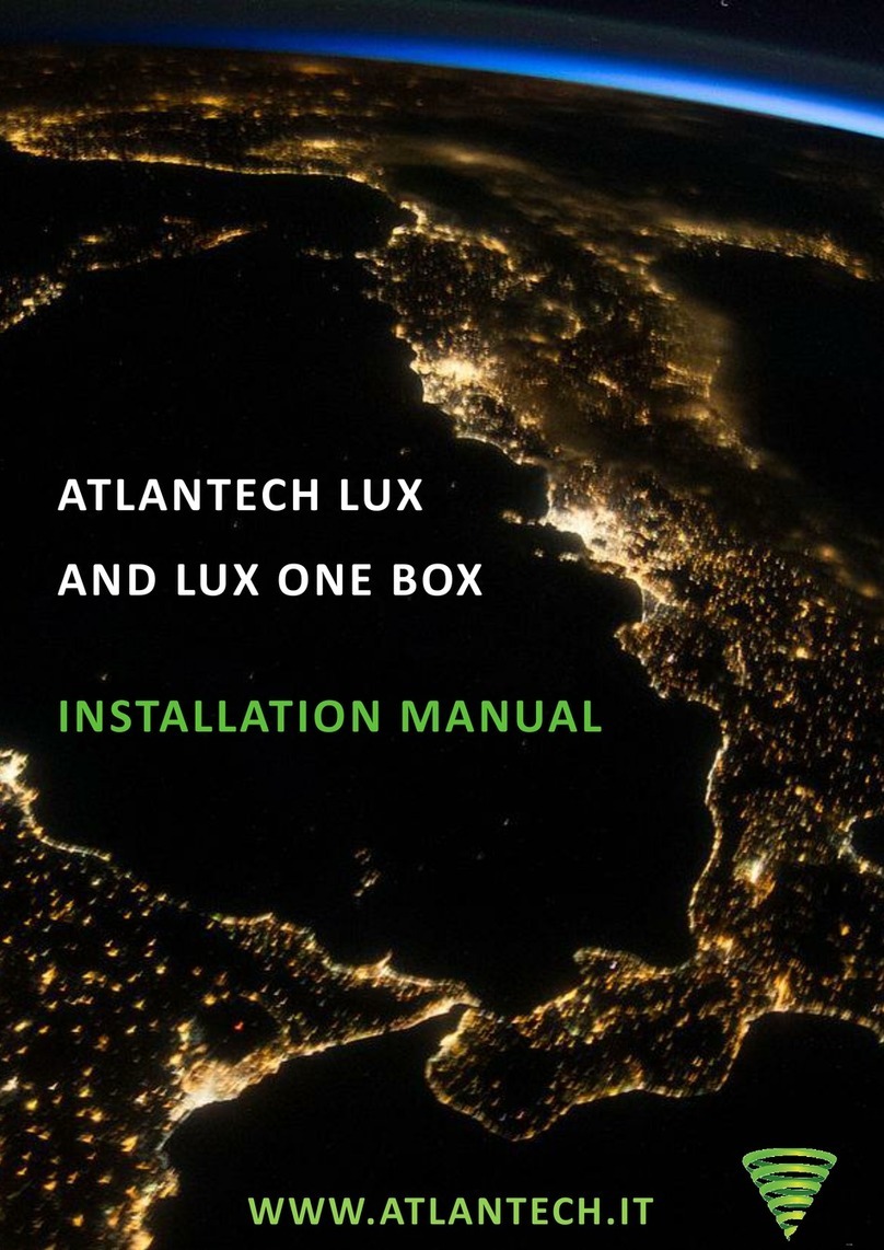 ATLANTECH LUX installation manual