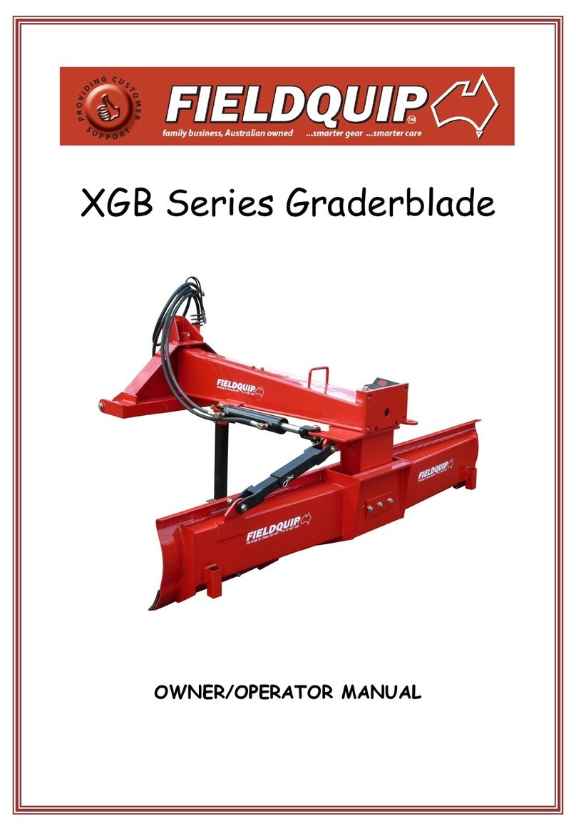 FIELDQUIP XGB Series Owner's/operator's manual