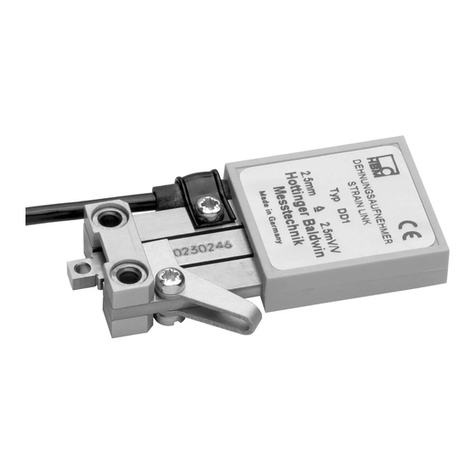 HBM DD1 Series Mounting instructions HBM DD1 Series Mounting instructions