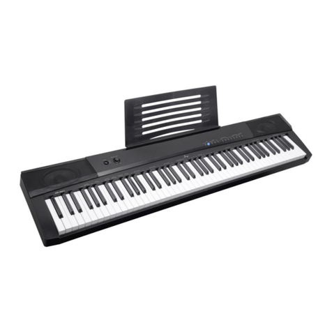 Max Music KB6 instruction manual
