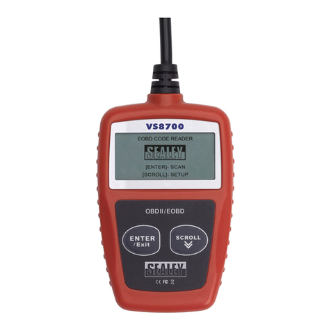 Sealey VS8700 User manual