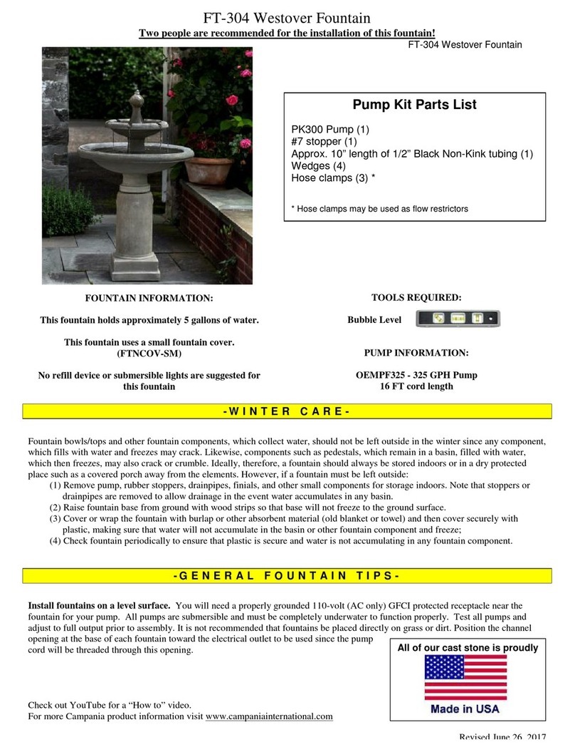 Campania International Westover manual Campania International Westover manual