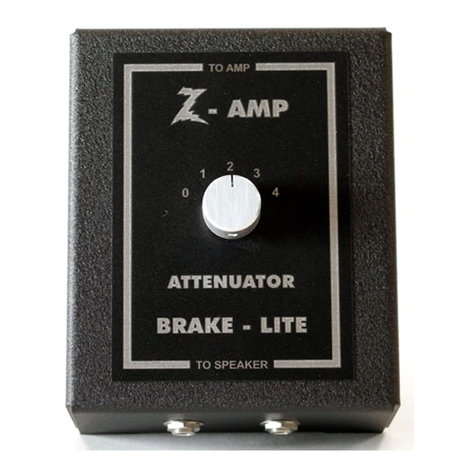 DR. Z Amplification Brake Lite SA User manual