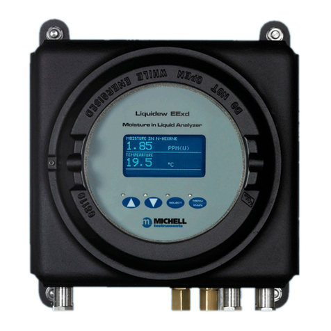 Michell Instruments Liquidew EExd user manual