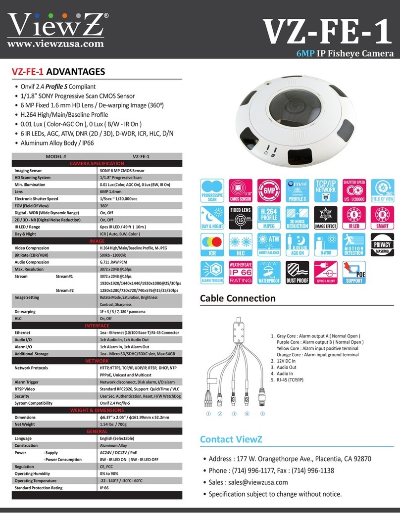 ViewZ VZ-FE-1 manual
