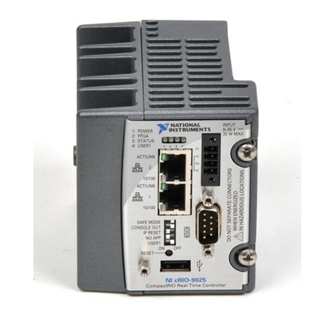 National Instruments NI cRIO-9025 User manual