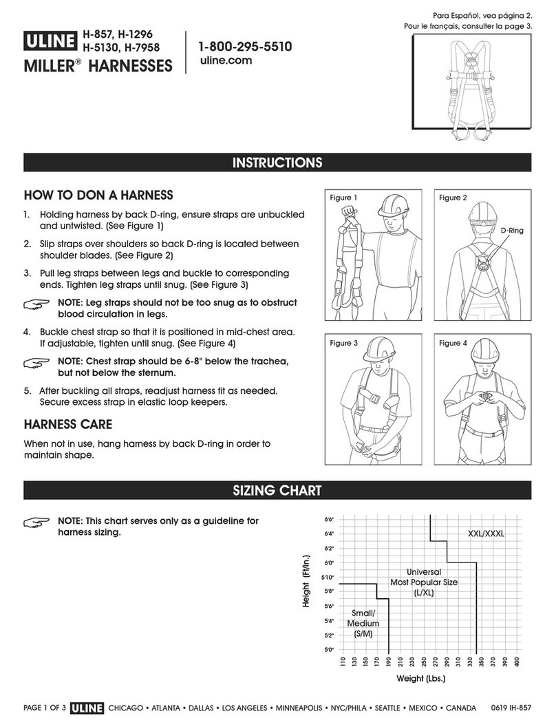 U-Line MILLER H-857 instructions