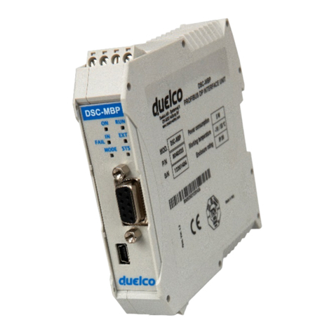 Duelco DSC Series Quick start guide