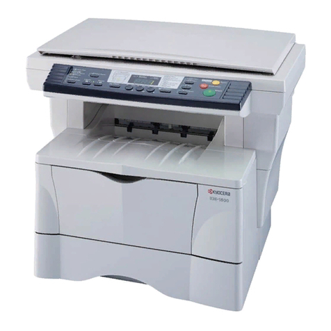 Kyocera KM1500LA User manual