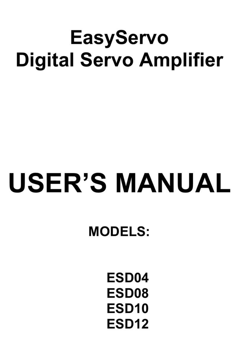 Speeder Motion EasyServo Series user manual